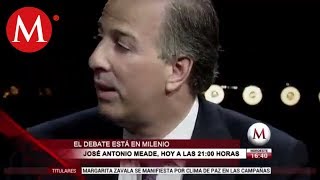 Avance de José Antonio Meade en Milenio [upl. by Notsyrb]