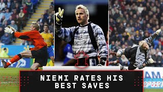 INTERNATIONAL OR FINISHED 🇫🇮  Antti Niemi rates his best saves for Southampton [upl. by Aistek]