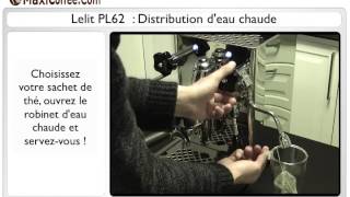 Tuto Lelit PL62  Distribution deau chaude  Les Tutos MaxiCoffee [upl. by Jevon654]