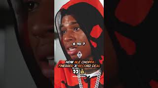 How NLE Choppa Finessed a Record Deal 💰 [upl. by Ayital]