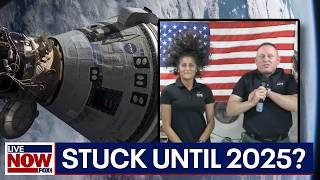 NASA says Boeing Starliner astronauts may be stranded until 2025  LiveNOW from FOX [upl. by Enimzzaj]