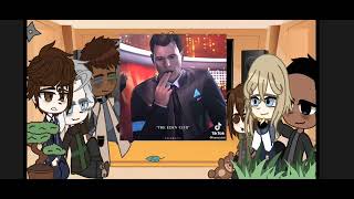 Dbh character react to Connor😍 Not my edits [upl. by Nickolai]