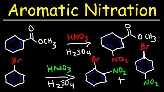 Nitration of MethylBenzoate and Nitration of Bromobenzene [upl. by Jammin589]