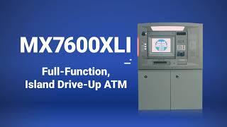 Hyosungs MX7600XLI Full Function Island DriveUp ATM [upl. by Llennaj]