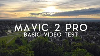 DJI Mavic 2 Pro  Basic Video Test  Amazing 4k [upl. by Starbuck]