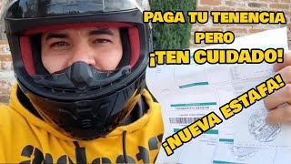 PAGO DE TENENCIA DE MOTO O CARRO CDMX 2022  ¡TEN CUIDADO  FÁCIL Y RÁPIDO TRÁMITES  MASSIOSARE [upl. by Enilrahc]