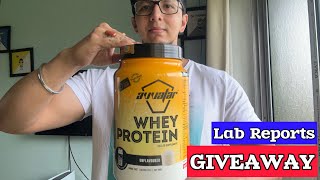 AVVATAR Unflavoured WHEY PROTEIN Honest Review amp NABL lab Reports  “GIVEAWAY” 😃 [upl. by Ramor728]