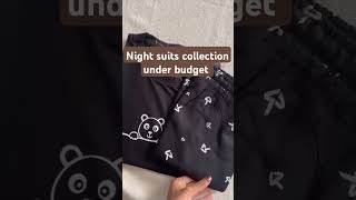 Best nightwear collection under budget 🥰womensclothingtrendingshorts vijaywada fashiontrends [upl. by Aisila]