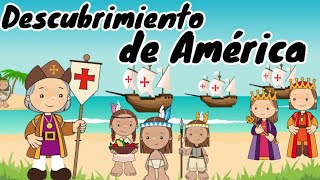 Descubrimiento de América Para niños  Historia animada [upl. by Latreece]