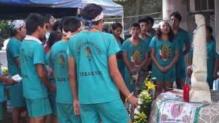 Antorchistas agradeciendo a la Virgen de Guadalupe [upl. by Grof]