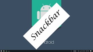 Android Tutorial Kotlin  45  SnackBar [upl. by Yerkovich]