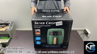 Silver Crest 8L digital air fryer [upl. by Finn400]