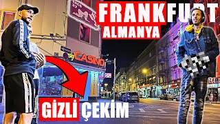 quotALMANYANINquot En Tehlike Şehri quotFRANKFURTDAquot Gece Geziyoruz [upl. by Verity]