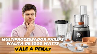 Meu Multiprocessador Philips Walita PowerChop 😍 Review completo💖 Conheça tudo sobre ele 1000 watts [upl. by Akciret748]