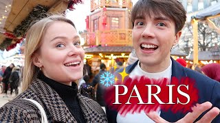 ¿CÓMO ES UN MERCADO DE NAVIDAD EN PARÍS FRANCIA [upl. by Aggie]