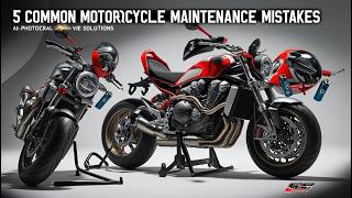 5 Common Motorcycle Maintenance Mistakes to Avoid [upl. by Airual]