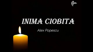 Alex Popescu  quotINIMA CIOBITAquot Lyrics Video [upl. by Aneetsirhc]