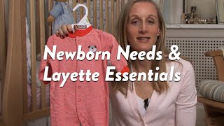 Newborn Needs and Layette Essentials  CloudMom [upl. by Salb]