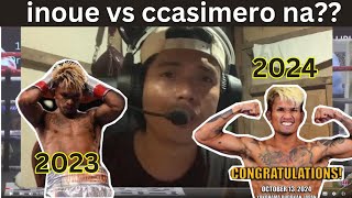 inoue vs casimero next december  dating casimero biglang nabuhay [upl. by Olivia]