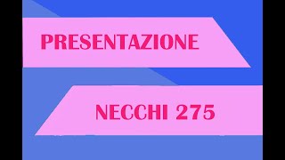 Presentazione Necchi 275 [upl. by Cost]