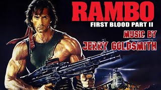 Rambo  First Blood Part II  Soundtrack Suite Jerry Goldsmith [upl. by Omsoc]