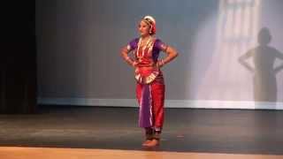 VARNAMBharatanatyam performed by Shivani Govil 6282014 [upl. by Shea]