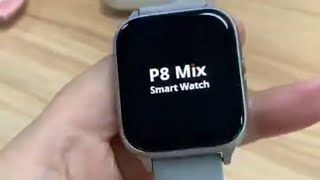 P8 mix  smartwatch COLMI P8 mix cinza lançamento [upl. by Lemaceon]