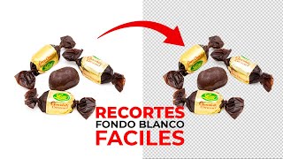 ✂️ RECORTAR O EXTRAER FOTOS DE FONDO BLANCO RÁPIDO CON PHOTOSHOP  ELIMINAR FONDO BLANCO EN FOTOS ✂️ [upl. by Fidel]