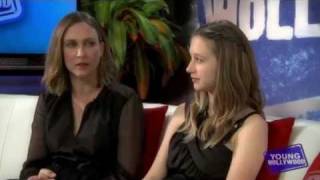 Taissa and Vera Farmiga Young Hollywood Interview [upl. by Ellenrahs]