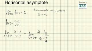 Matematikk R1 Horisontal asymptote [upl. by Hinda912]