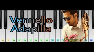 VennelloAadapilla Full Piano Cover  Maestro Movie  Little Keys [upl. by Asirac195]