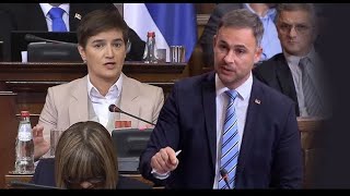 Izazov Miroslava Aleksića za Aleksandra Martinovića zbog laži koje je iznosio u Skupštini [upl. by Ernst480]