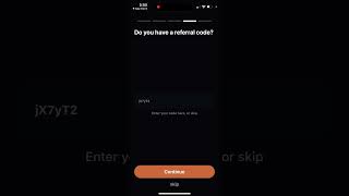 How to enter a referral code in Umax app While creating an account [upl. by Maxi846]