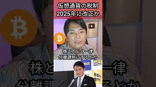 仮想通貨の税制2025年に改正か 暗号資産 暗号通貨 税金 ビットコイン [upl. by Ashbey]