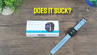 39 Fitness Smart Watch HAOQIN VS2 Review [upl. by Yde]