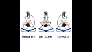 Graco DuetConnect LX MultiDirection Baby Swing and Bouncer Asher  How To Unbox and Assemble in 4k [upl. by Odette]