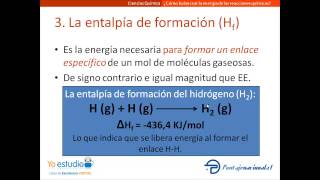 Entalpía de reacción [upl. by Ahsiuqat]