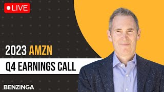 Amazon Q4 2023 Earnings Call LIVE  AMZN [upl. by Hawk557]