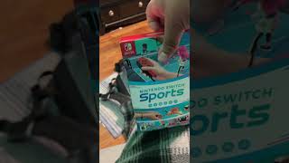 Switch sports unboxing [upl. by Airdnahc10]