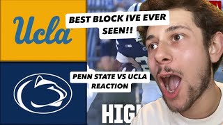 MOTIONING YOUR LINEMAN IS THE WAVE NOW  PENN STATE VS UCLA REACTION [upl. by Sirref]