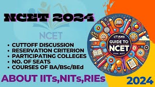 NCET ITEP 2024 NCET VIDEO  NCET CUT OFF  IIT NCET CUT OFF VIDEO RESULT  IITians GUIDE TO NCET [upl. by Ardnas36]