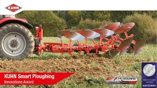 KUHN Smart Ploughing Innovation Award  Agritechnica Silver medal 2017 [upl. by Ciredec488]