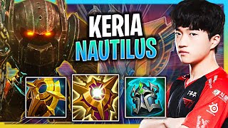 LEARN HOW TO PLAY NAUTILUS SUPPORT LIKE A PRO  T1 Keria Plays Nautilus Support vs Alistar Season [upl. by Ssilem]