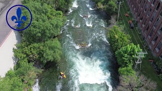 20240803  Parc deau vive de SalaberrydeValleyfield  Drone 4K [upl. by Cathi]