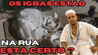 O igba orixá foi deixado na rua está certo ou errado candomble orixa  exu [upl. by Friday]