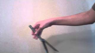 Balisong Tutorial Backhand Screwdriver Beginner [upl. by Eiten]