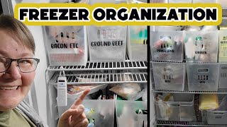 The Wait is Finally Over Organizing Our First Stand Up Freezer freezerorganization [upl. by Adnara935]