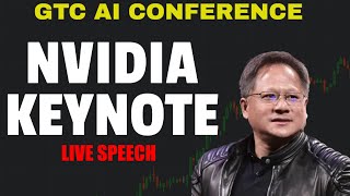 🔴WATCH LIVE JENSEN HUANGS NVIDIA GTC KEYNOTE SPEECH 4PM  AI CONFERENCE [upl. by Nial]