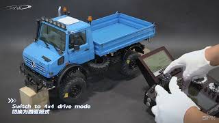 ScaleArt 114 RC hydraulic Unimog U4000 Model full functions show [upl. by Preuss]