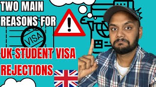 Reasons for UK VISA REJECTIONS  React Quickly before it’s too late [upl. by Elyc]